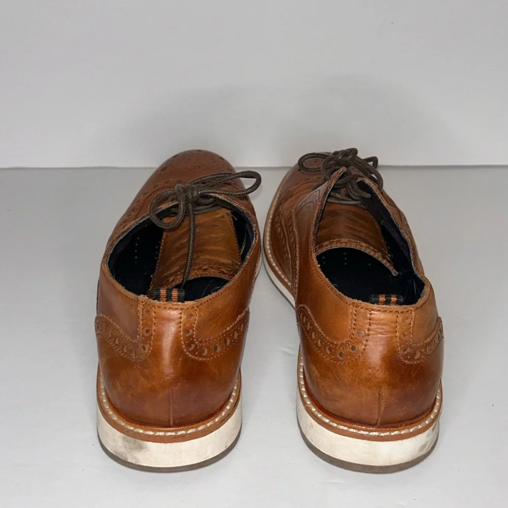 Cole Haan Men's Grand Laser Penny Driver Black Loafers‎ Size